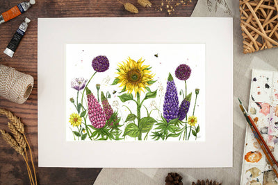The Sunflower Garden Limited Edition Print
