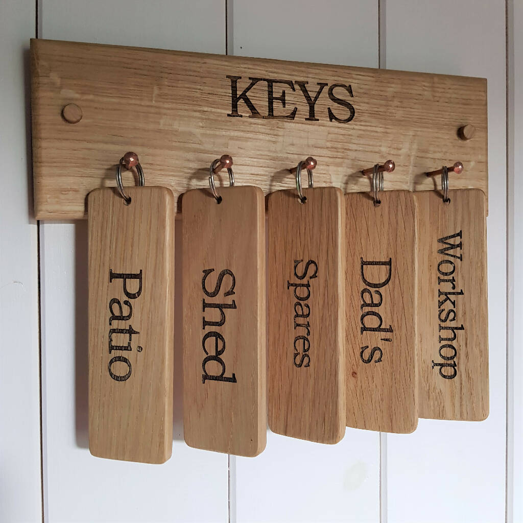 Oak Key Rack | Country Living Marketplace
