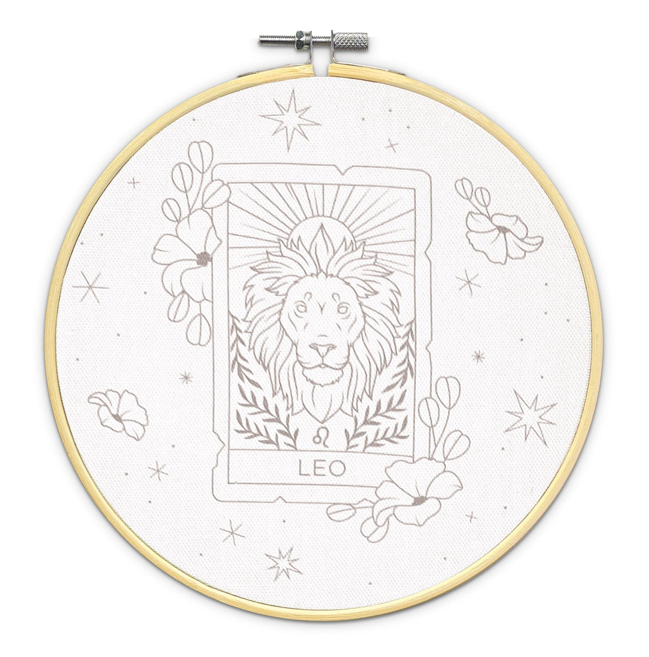 Signs of the Zodiac - Leo Embroidery Kit