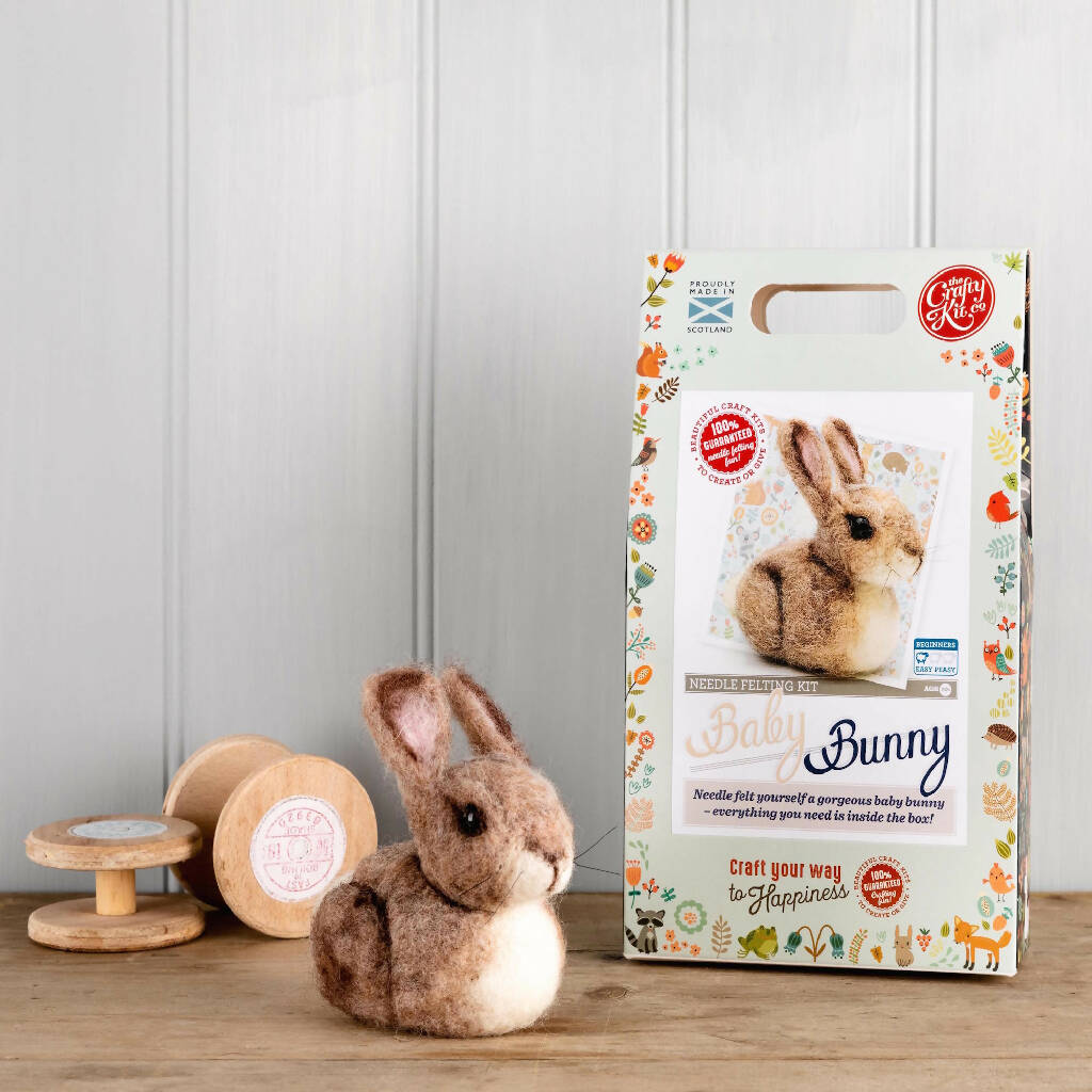 Baby Bunny Neede Felting Craft Kit