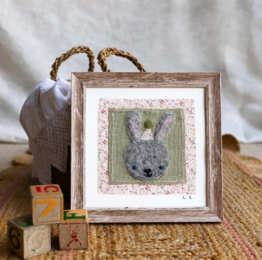 Needle Felt Party Bunny