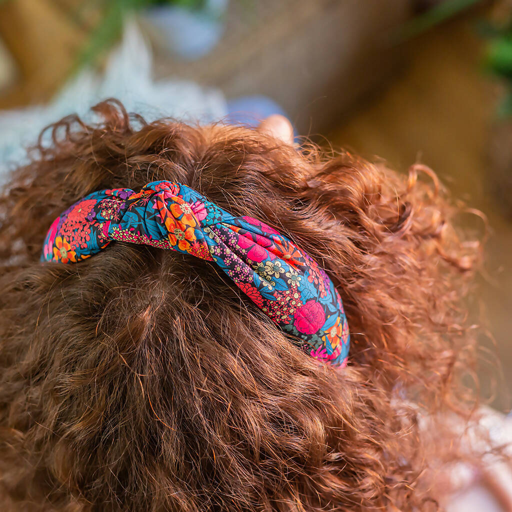 Liberty Padded Knot Headband - Ciara C Print