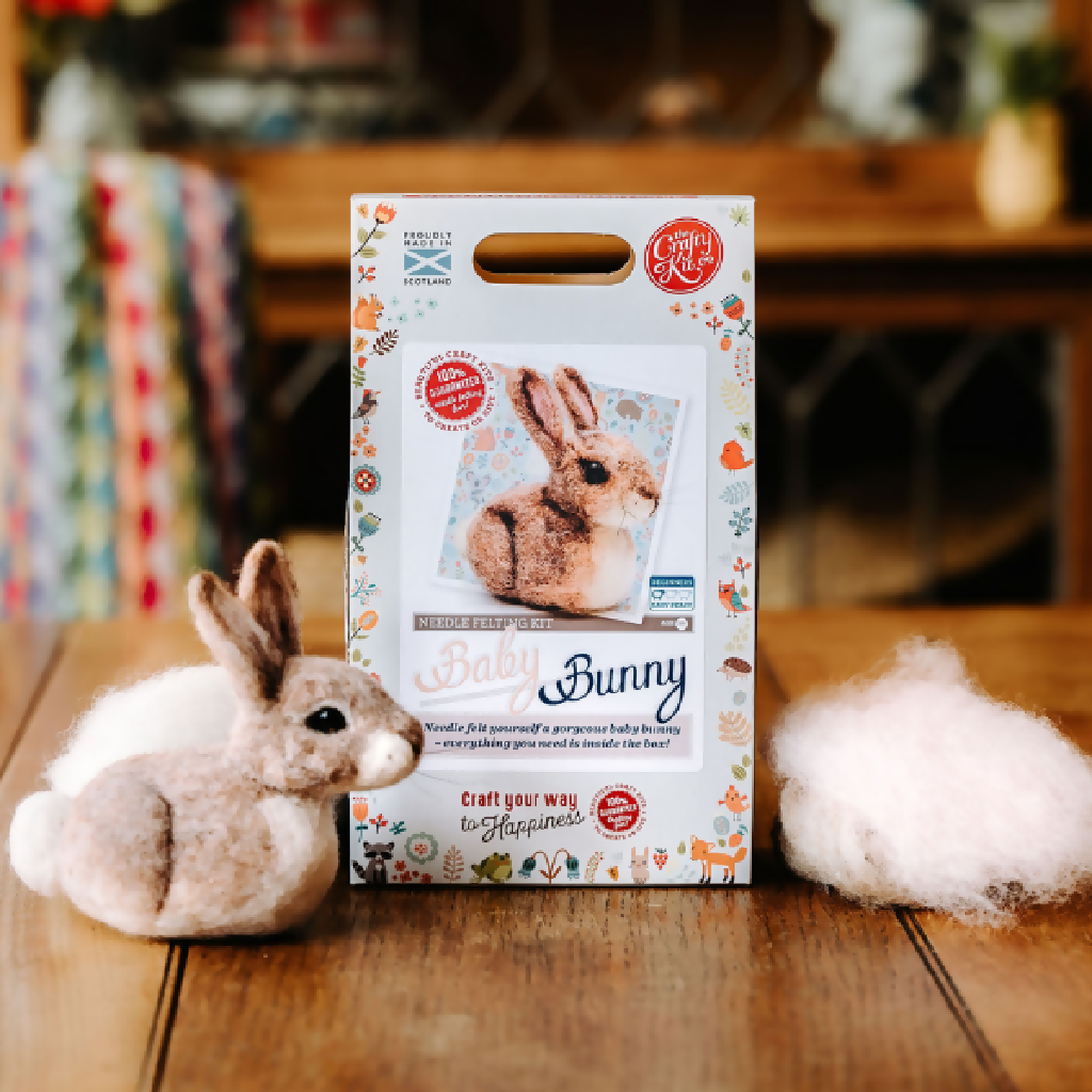 Baby Bunny Neede Felting Craft Kit