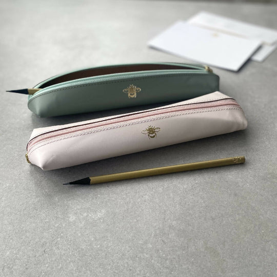 Pencil Case with Bee Motif