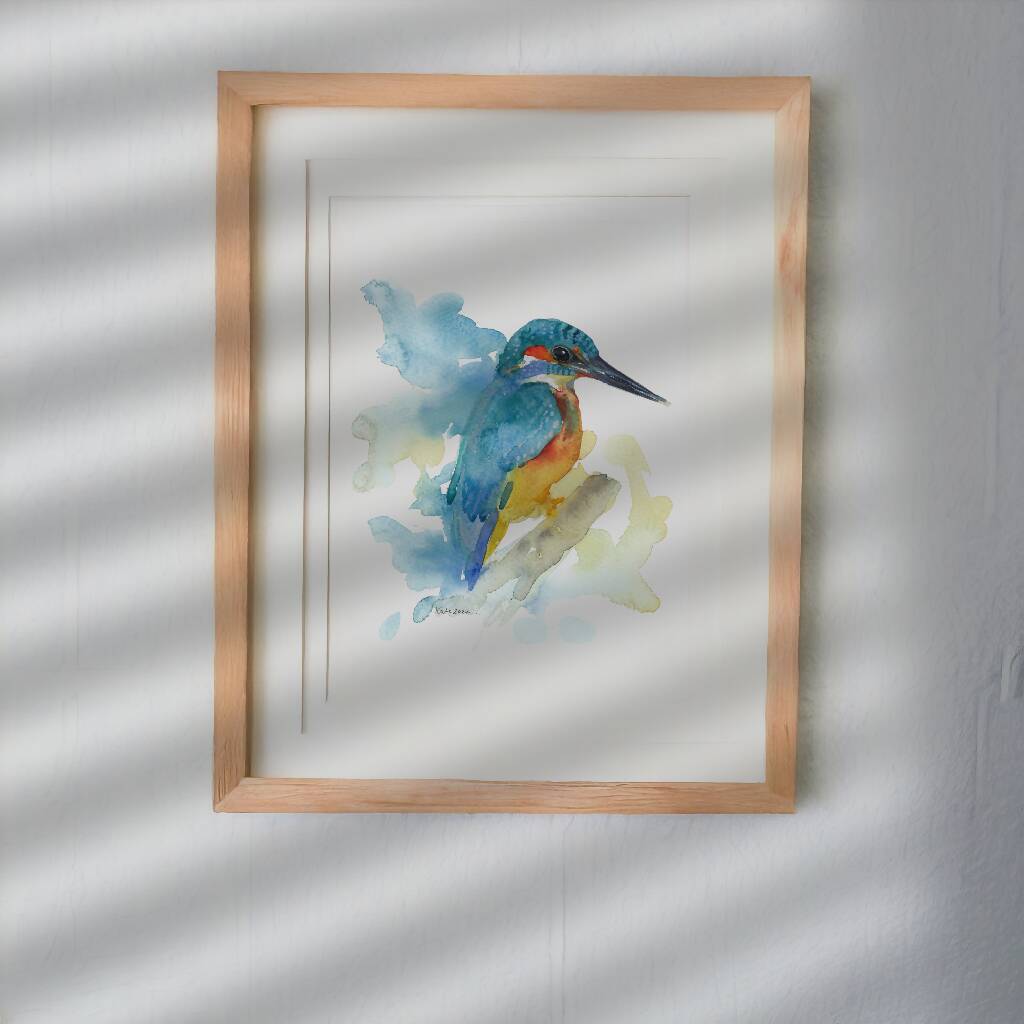 kingfisher framed