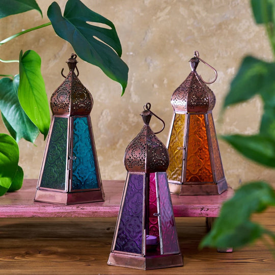 Moroccan Glass Lanterns