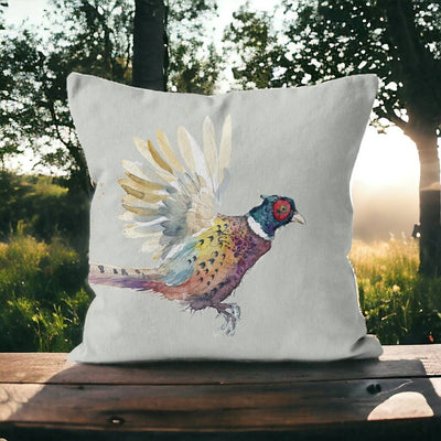 Flying Pheasant Cushion
