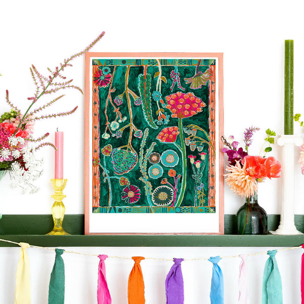 Beach Garden Print Trio