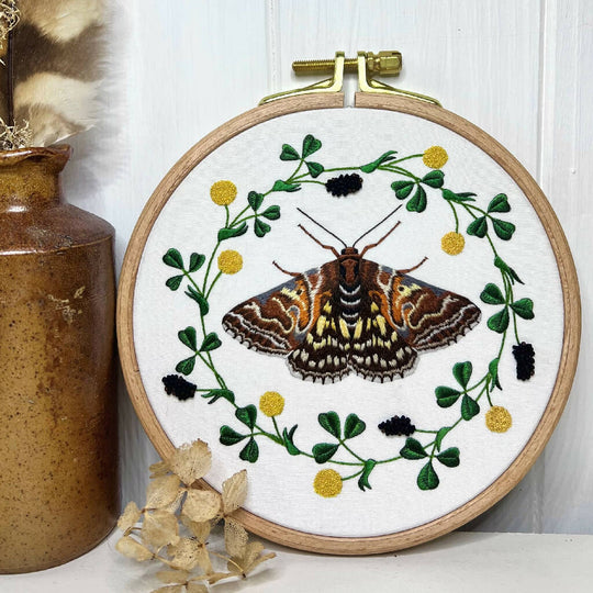 Mother Shipton and Black Medick Silk Shading Embroidery Kit