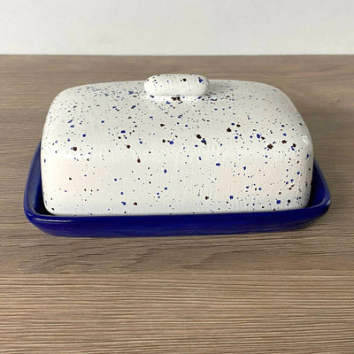 Handmade Pottery Butter Dish with Lid