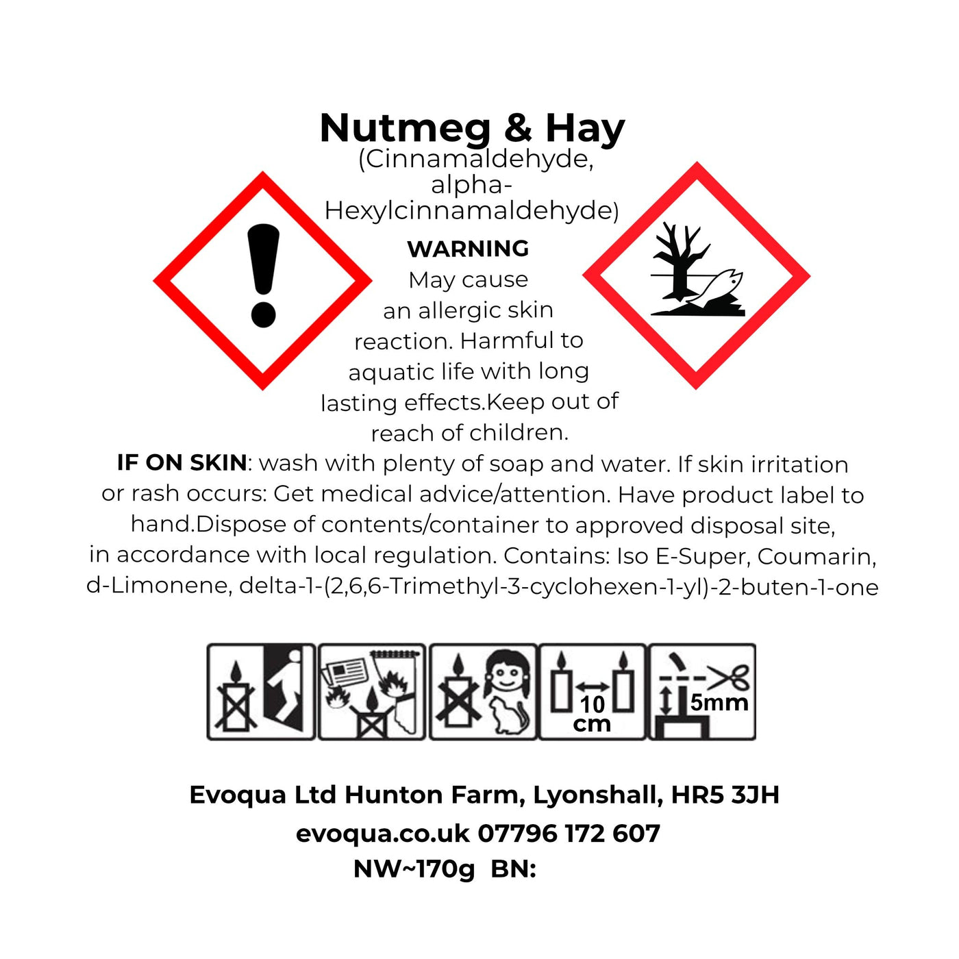 Nutmeg & Hay Candle