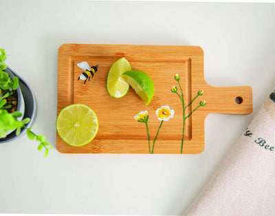 Hand Painted Bamboo Chopping Board