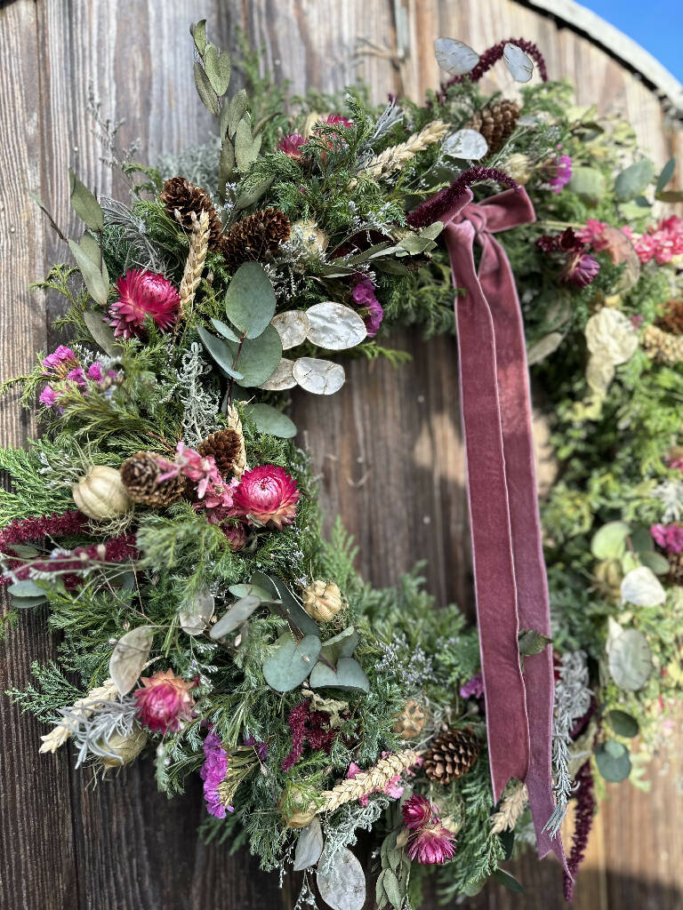 Handmade Fresh Christmas Wreath