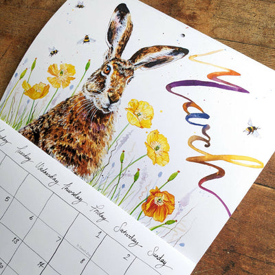 Wildlife Art Calendar 2024