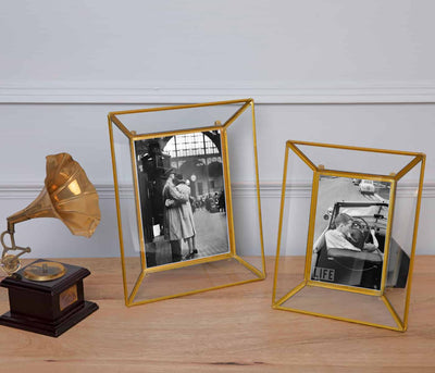 Vintage Style Glass Photo Frame - Piya