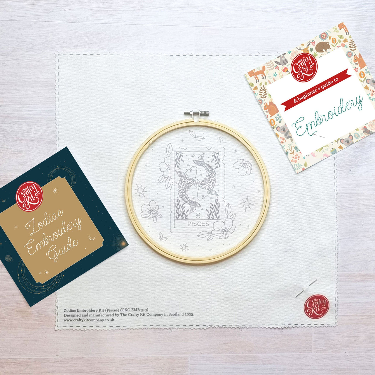 Signs of the Zodiac - Pisces Embroidery Kit