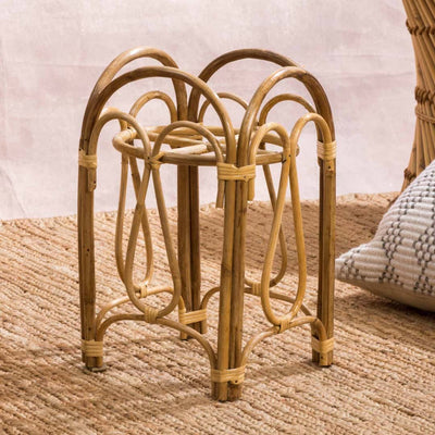 Handmade Rattan Plant Stand - Patra