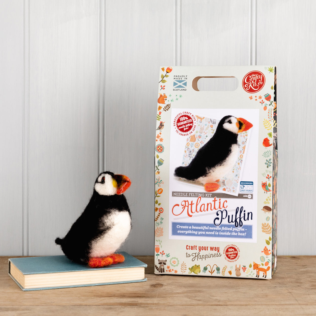 Atlantic Puffin Needle Felting Craft Kit