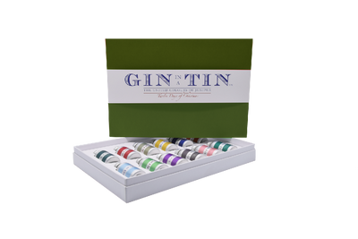 ENJOY 12 DAYS OF CHRISTMAS WITH 12 MINIATURE TINS OF GIN