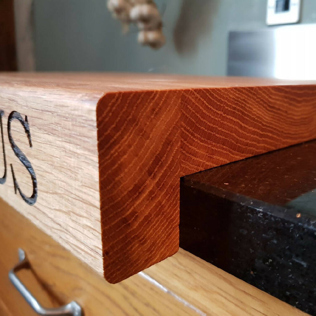 Lipped Oak Chopping Board