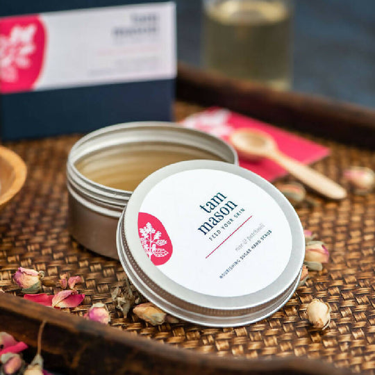 Rose & Patchouli Sugar Hand Scrub, 150g