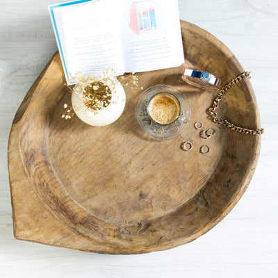 Reclaimed Teak Wood Fruit Bowls