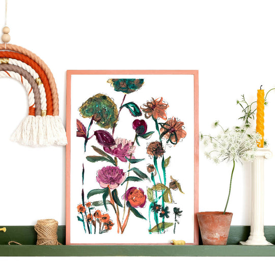 Peony Season Print
