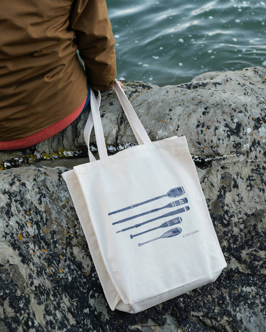 Oars & Paddles Canvas Shopper Bag