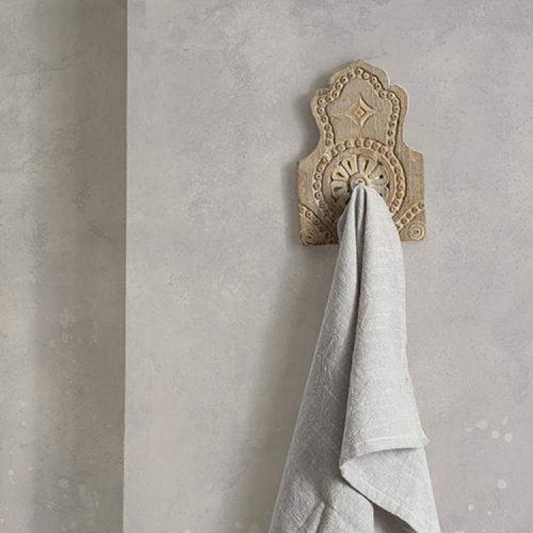 Wall Mounted Wooden Towel Rack