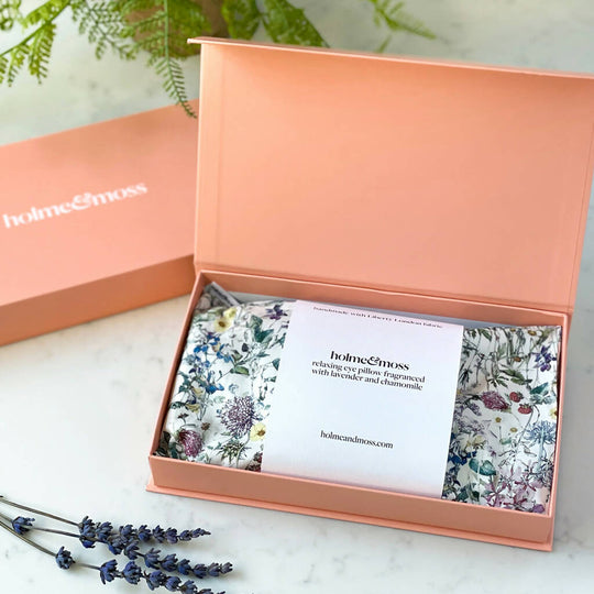 Liberty Lavender and Chamomile Eye Pillow - Wild Flowers Print