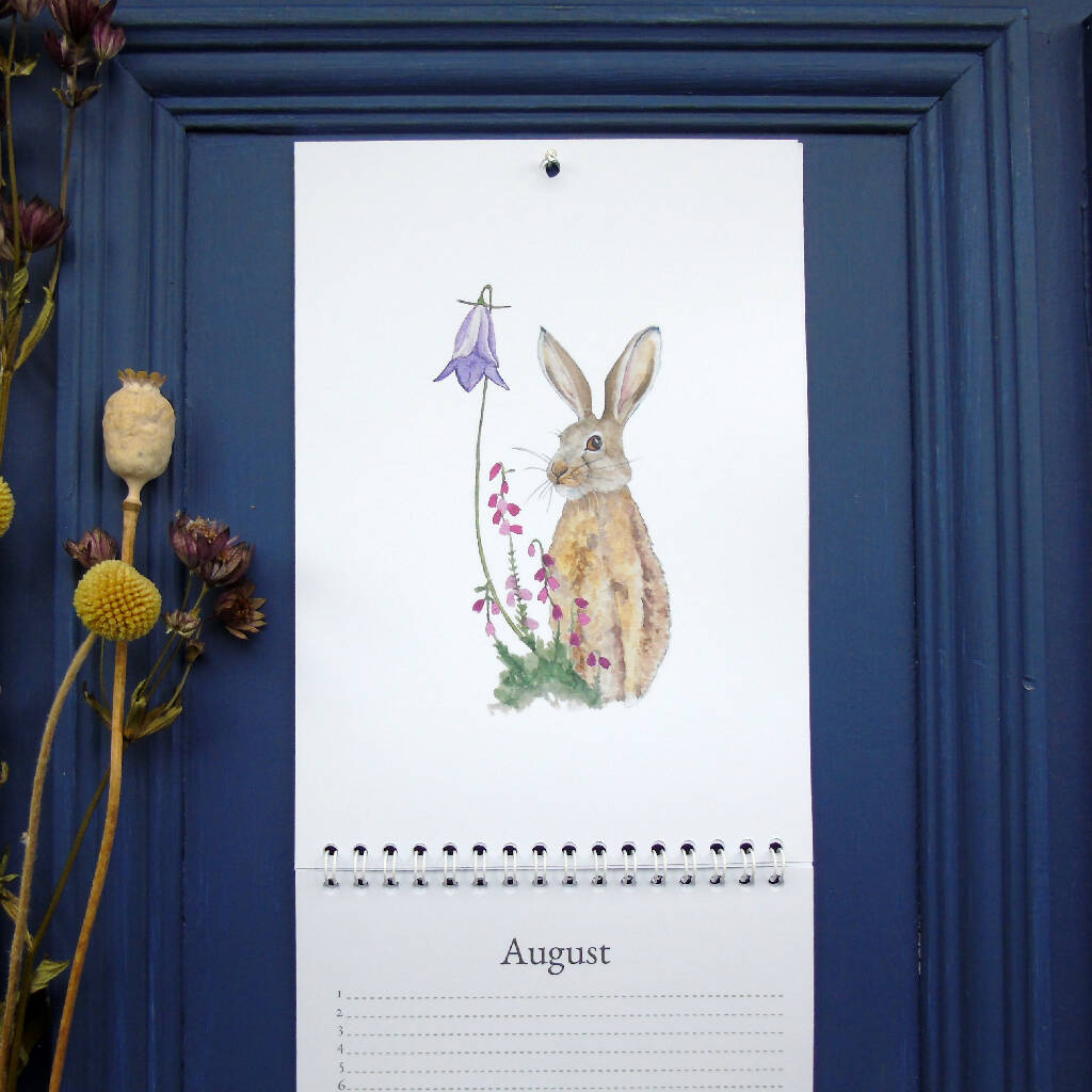 Perpetual Seasonal Wildlife Wall Calendar