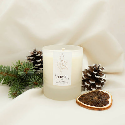 Spruce Christmas Tree Candle