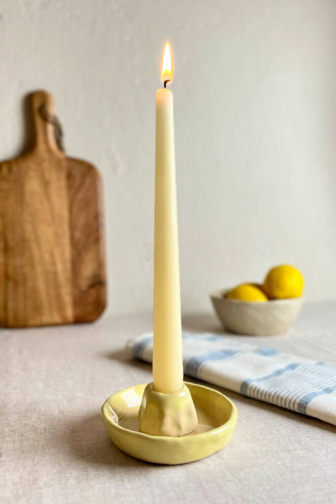 Butter Lemon Melt Candle Holder