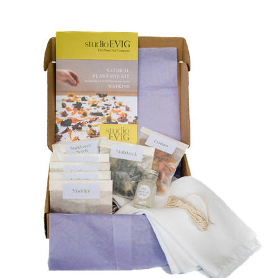 Natural Dye Kit - Linen Napkins