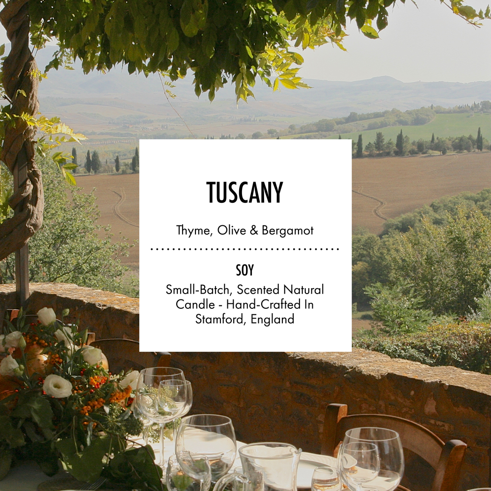 Tuscany - Scented Soy Candle