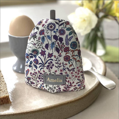 Personalised Liberty Cotton Egg Cosy