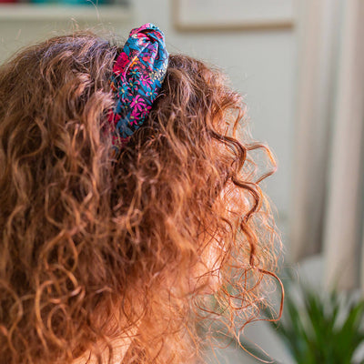 Holme & Moss Liberty Classic Knot Headband on Model - Ciara C Print | Country Living Marketplace