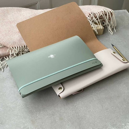 Personalised A4 Portfolio with Bee Motif