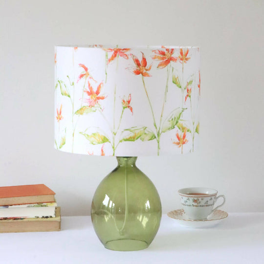 Dancing Autumn Daisies Designer Lampshade