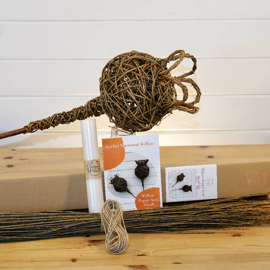 Willow Poppy Seed Heads Kit