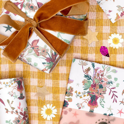 Bouquet Wrapping Paper Set
