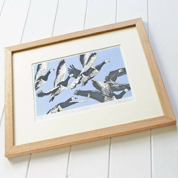 Taking Flight - Limited Edition - Original Linocut Print
