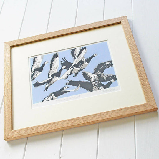 Taking Flight - Limited Edition - Original Linocut Print
