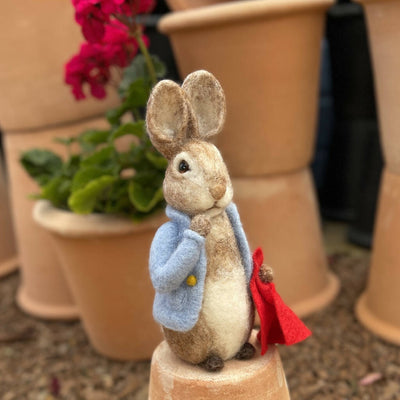 Peter Rabbit and his Pocket Handkerchief Needle Felting Craft Kit
