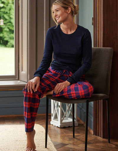 Women's Brushed Cotton Pyjama Trousers – Dumbarton Tartan