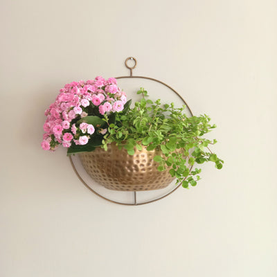 Gold Wall Planter