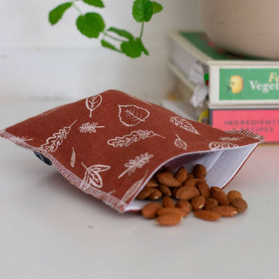 Leaf Linen Reusable Snack Bag