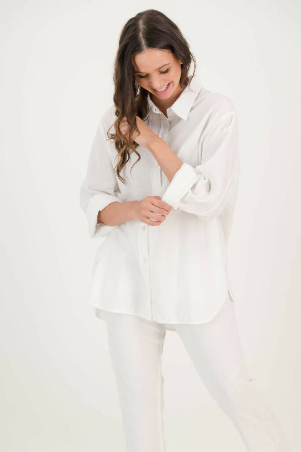 Majorca Cotton Relaxed Shirt by Just Cruizin Clothing