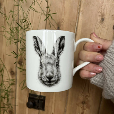 Fine Bone China Hare Mug