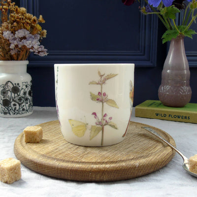 Fox and Foxglove Bone China Mug